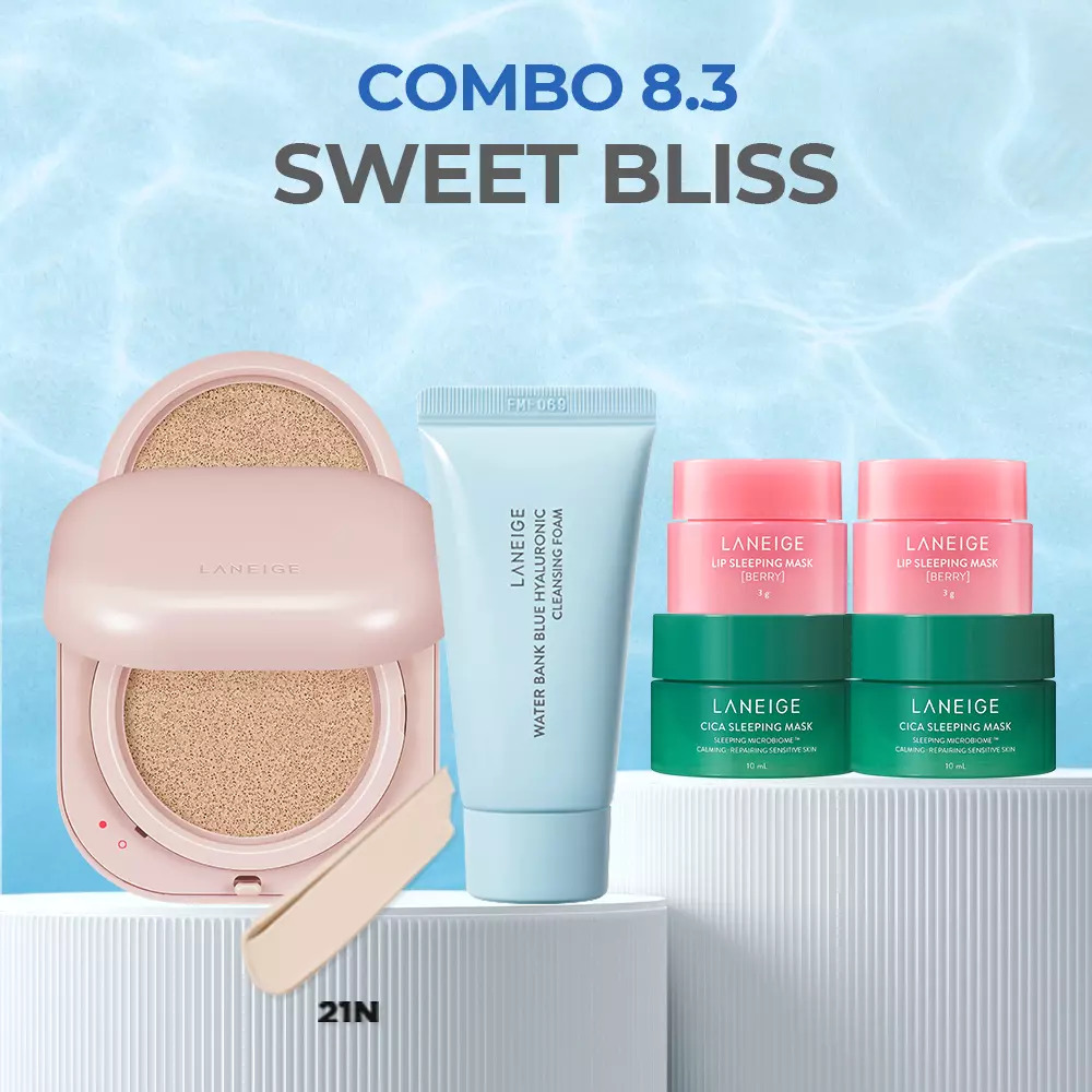 Combo Sweet Bliss - giải pháp cho lớp nền căng bóng.