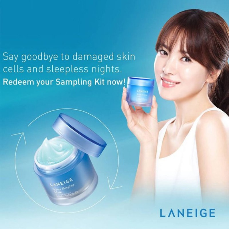 Laneige - thương hiệu đình đám tại xứ sở kim chi.