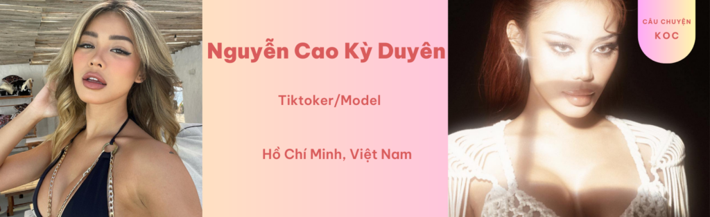 KOL Nguyễn Cao Kỳ Duyên gây ấn tượng mạnh mẽ với vẻ đẹp siêu cá tính.