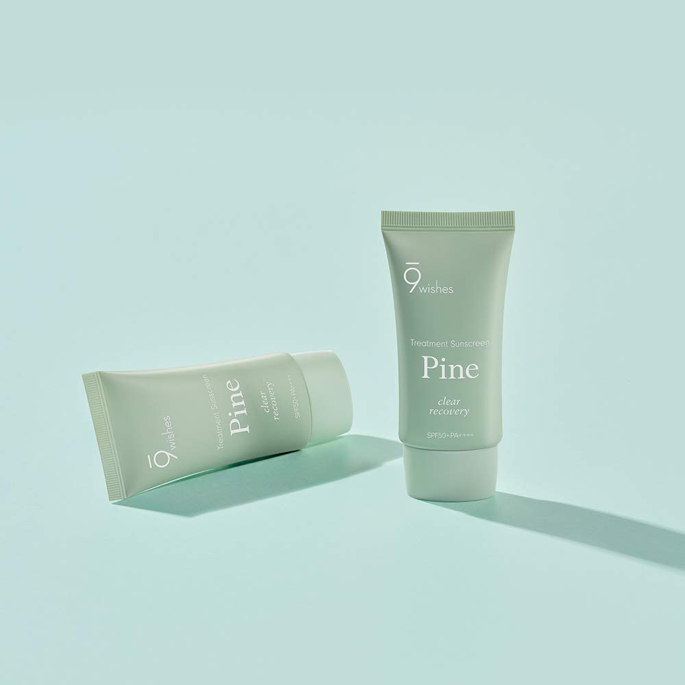 Kem chống nắng 9Wishes Pine Treatment Sunscreen SPF50+ PA++++ cho da dầu