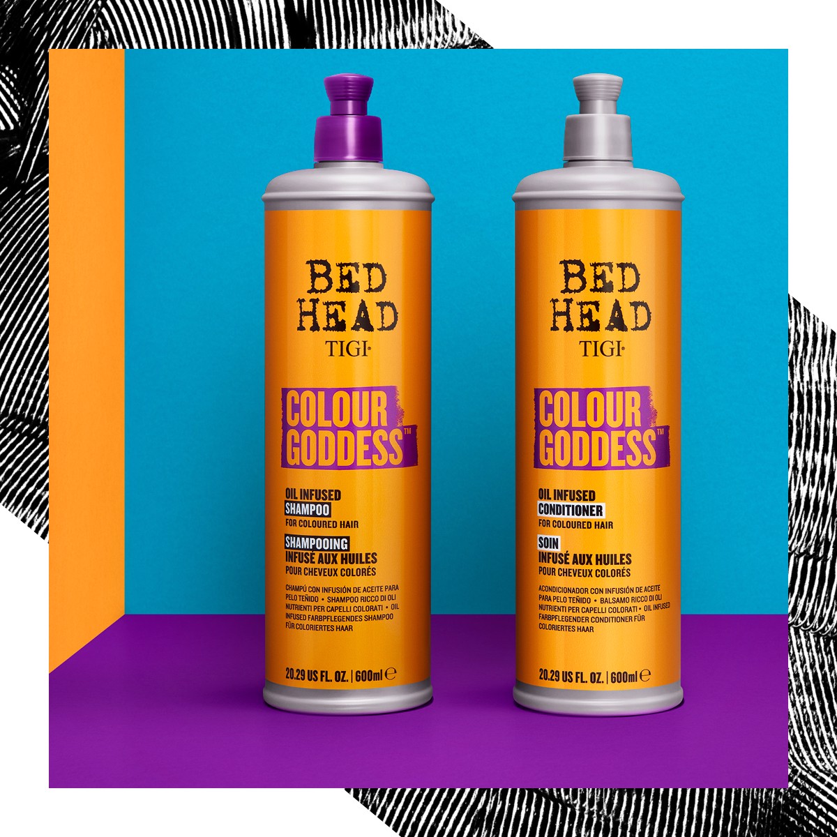 Dầu gội TIGI Bed Head có khả năng bảo vệ màu tóc được bền và rực rỡ hơn