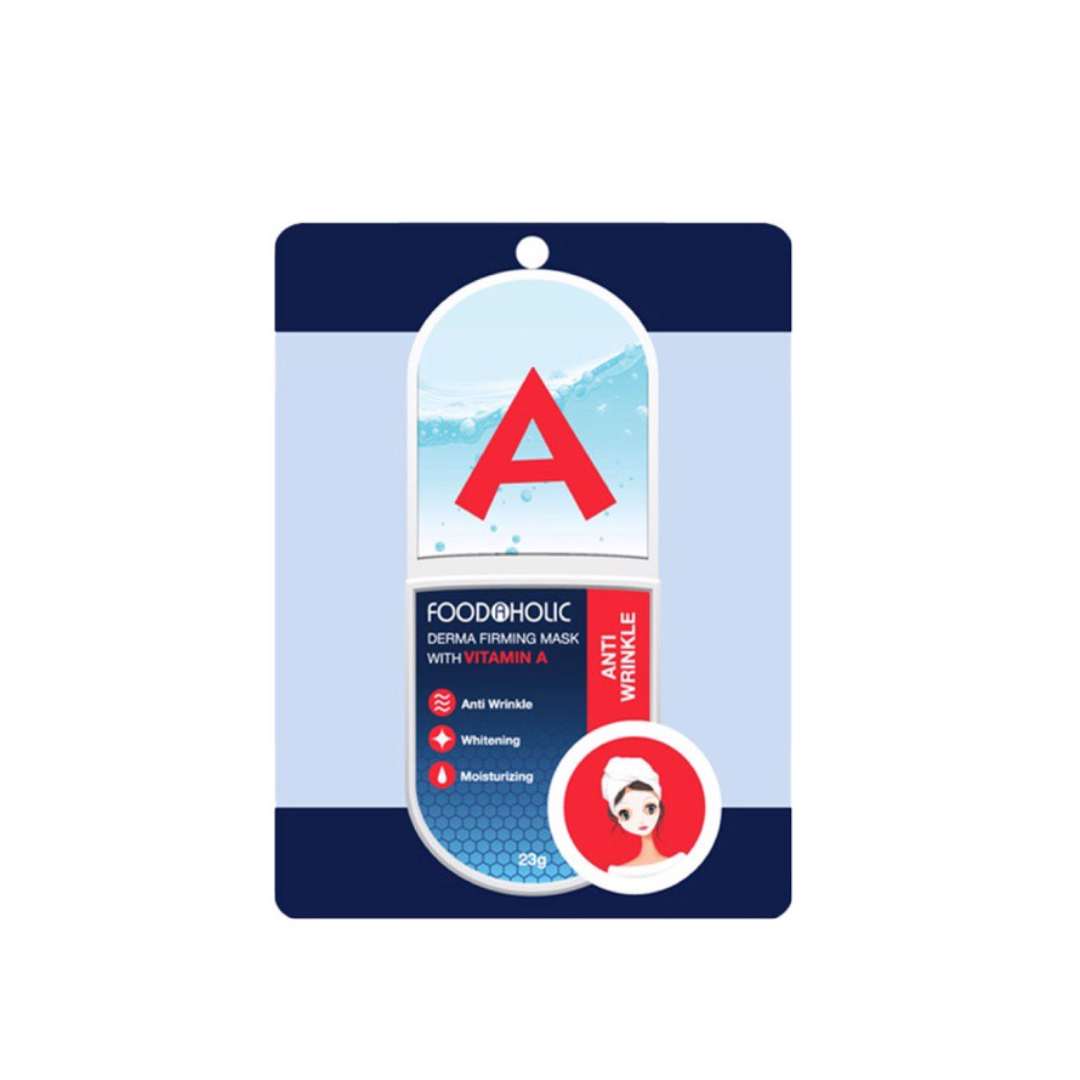 Mặt Nạ With Vitamin A - Anti Wrinkle (Hộp 10 miếng) | Oaa.vn