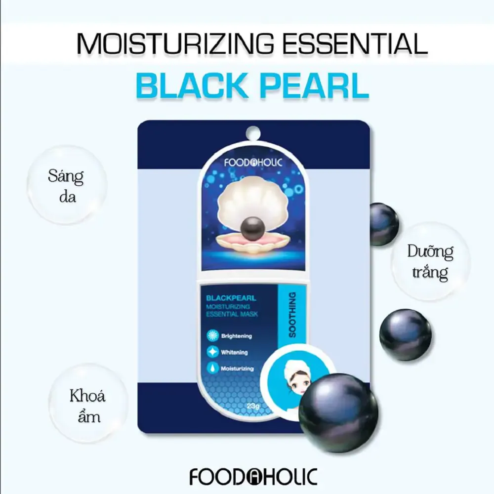 Mặt Nạ Blackpearl - Soothing (Hộp 10 miếng)