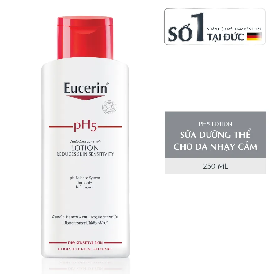 Sữa Dưỡng Thể Cho Da Nhạy Cảm pH5 Lotion 250ml