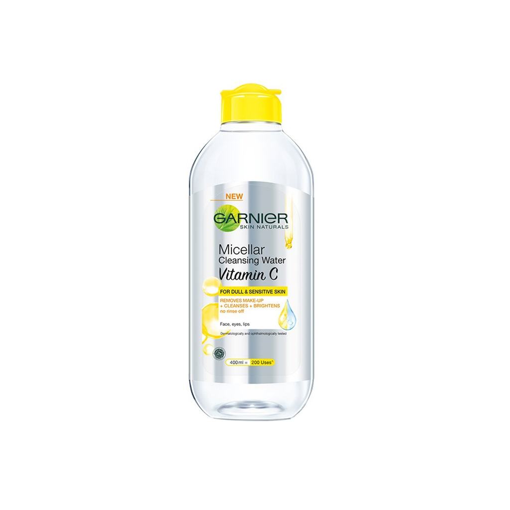 Nước Làm Sạch Và Tẩy Trang Dưỡng Hỗ Trợ Sáng Da Micellar Water Vitamin C 400ml