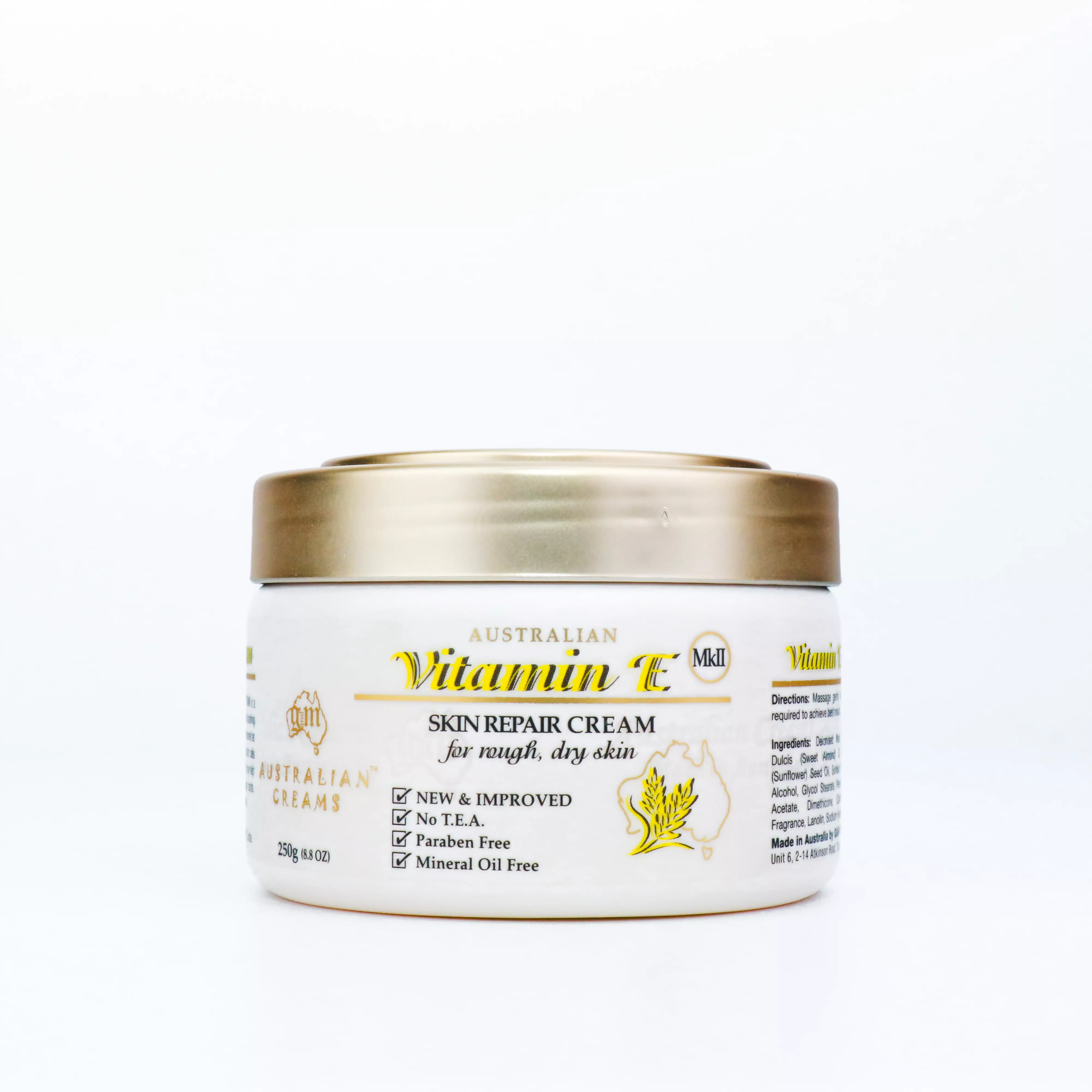 Kem Dưỡng Phục Hồi Da Vitamin E Australian Creams 250g