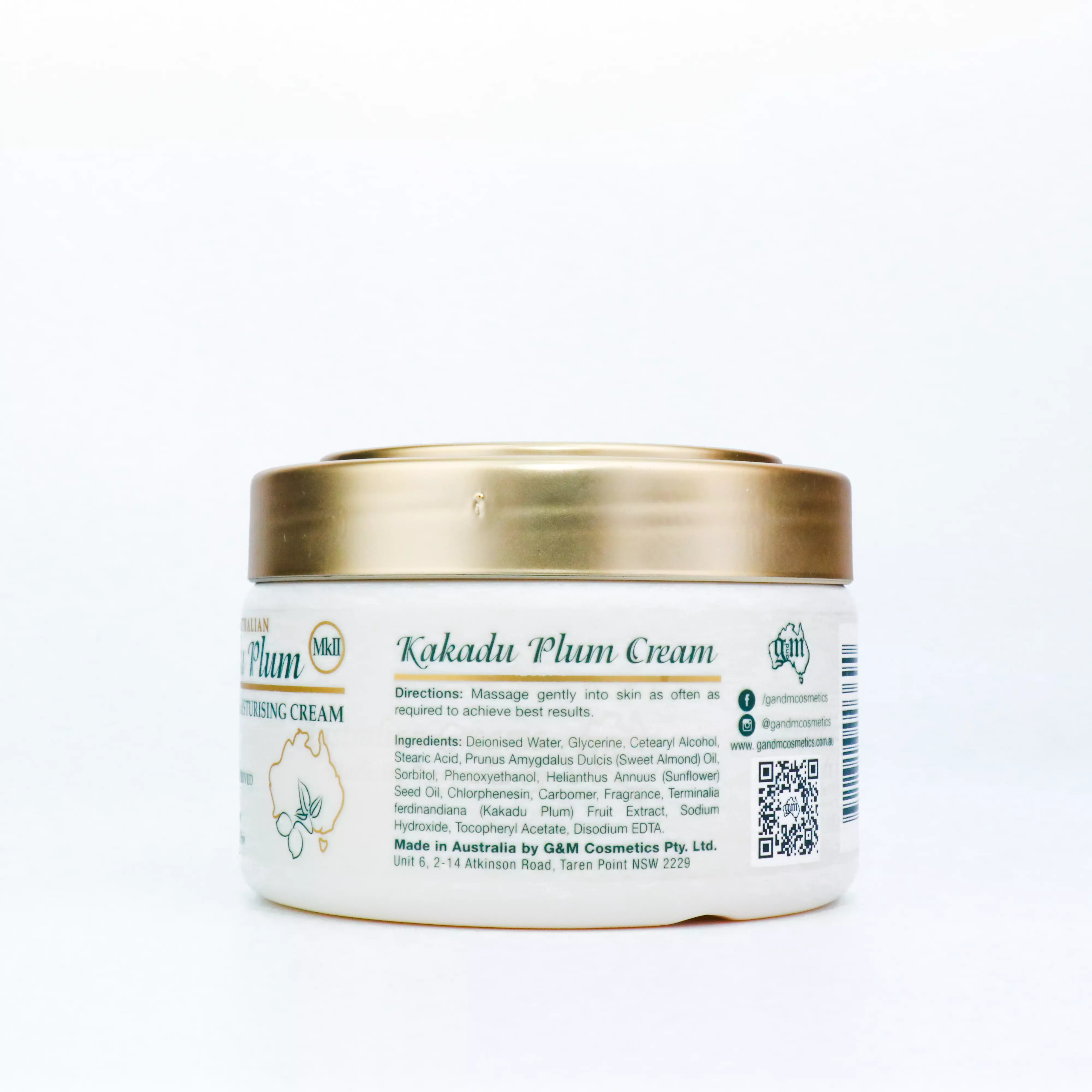 Kem Dưỡng Da Chiết Xuất Mận Kakadu Australian Creams 250g