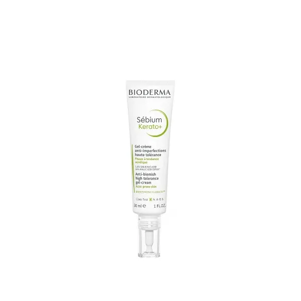 Bioderma Kem Dưỡng Hỗ Trợ Giảm Mụn Chuyên Sâu Cho Da Mụn Nhẹ Đến Trung Bình Sébium Kerato+ 30ml