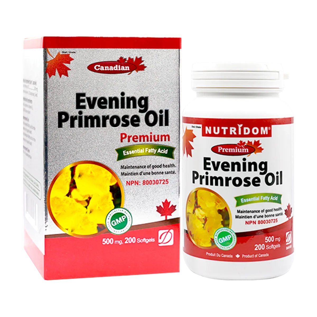 Dầu Hoa Anh Thảo Chiều Điều Tố Nội Tiết Tố Nữ Evening Primrose Oil (200 Viên)