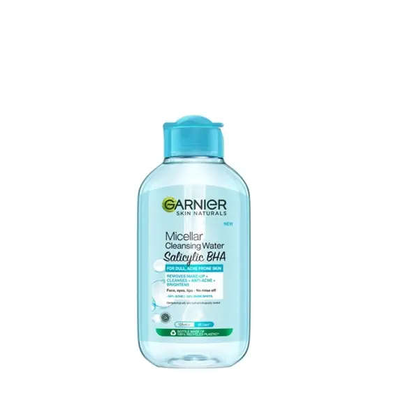 Nước Tẩy Trang Garnier Dành Cho Da Dầu Và Mụn Micellar Cleansing Water For Oily & Acne-Prone Skin 125ml