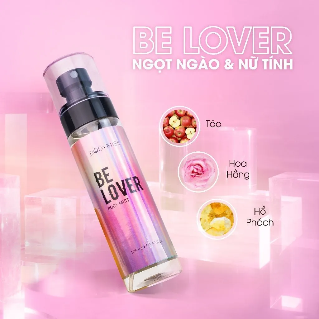 Xịt Thơm Toàn Thân Be Lover Body Mist 105ml