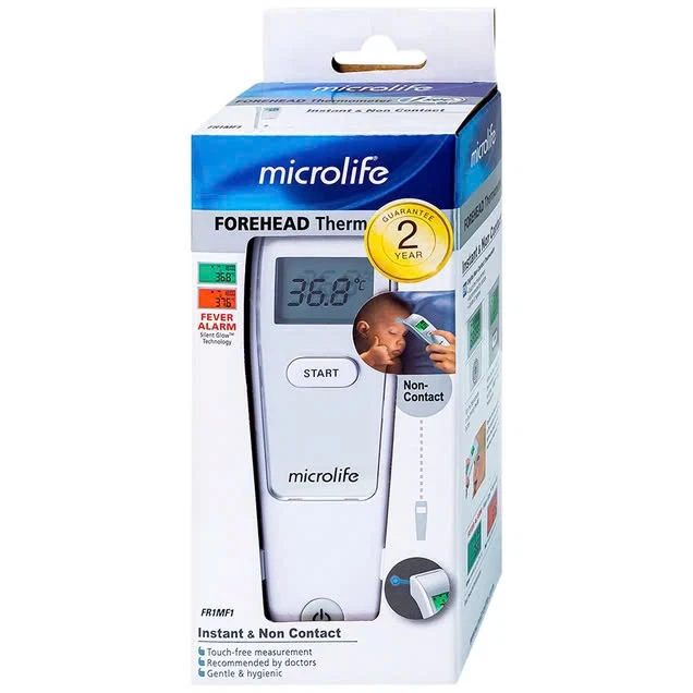 Nhiệt Kế Hồng Ngoại Đo Trán Microlife FR1MF1