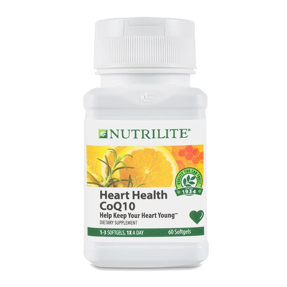 Viên uống Nutrilite Heart Health CoQ10 của Mỹ 60 Viên