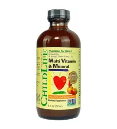 Multivitamin & Mineral Childlife Cho Trẻ Từ 6 Tháng Đến 12 Tuổi 237Ml