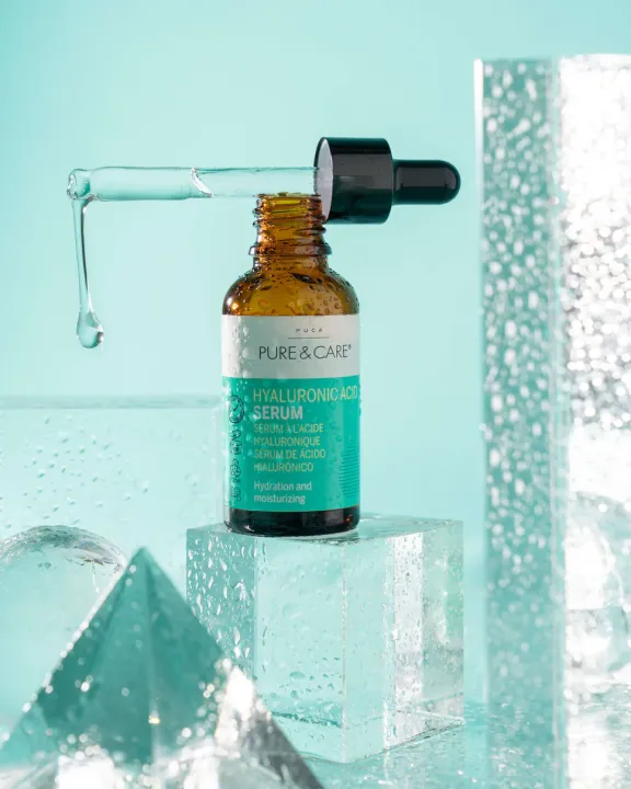 Pure &Care HYALURONIC Acid Tinh Chất Dưỡng Ẩm, Làm giảm Nếp Nhăn 30ml