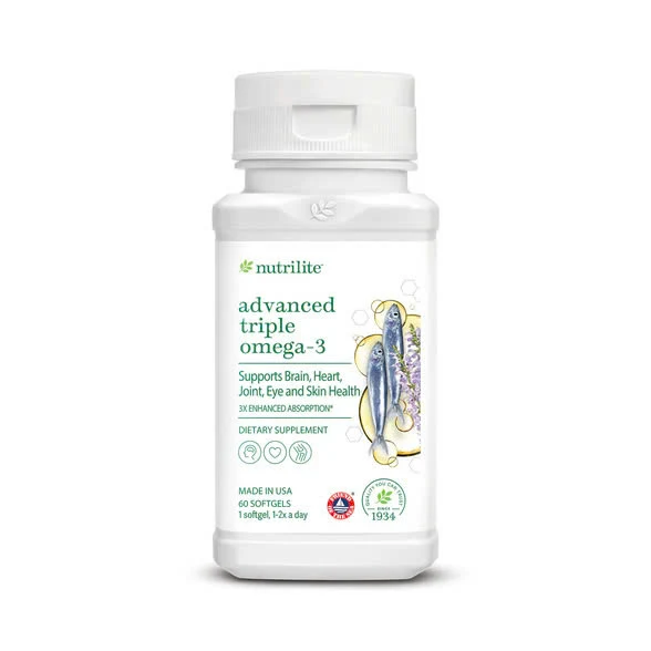 Viên Uống Hỗ Trợ Bổ Sung Omega-3 Nutrilite Salmon Omega-3 60 Viên