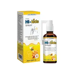 Xịt Họng Keo Ong Hikid Spray Giảm Ho Giảm Ngứa Rát Cổ Họng Phù Hợp Cho Trẻ Nhỏ 20Ml