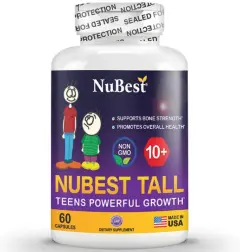 Viên Uống Hỗ Trợ Tăng Chiều Cao Nubest Tall 10+ 60 Viên