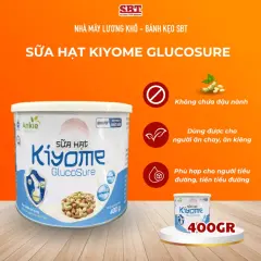 Sữa Hạt Kiyome Glucosure - Bổ Sung Canxi, Dành Cho Người Tiểu Đường Ankie 400Gr