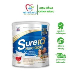 Sữa Bột, Sữa Cho Người Già Sure Iq Sure Gold Dinh Dưỡng Dành Cho Người Già Hộp 900Gr