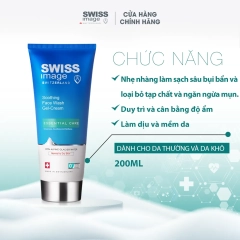 Gel Rửa Mặt Dành Cho Da Khô Soothing Face Wash Gel-Cream 200ml