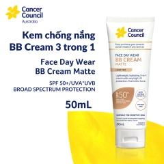 Kem BB Chống Nắng Sáng Da Tự Nhiên Face Day Wear BB Cream SPF50+ 50ml