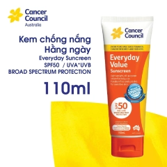 Kem Chống Nắng Hằng Ngày Everyday Value Sunscreen SPF50 110ml