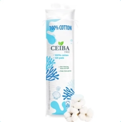 Bông Tẩy Trang Cotton 120 Miếng (Thùng 35 cây)