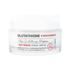 Kem Dưỡng Trắng Se Khít Lỗ Chân Lông Glutathione + Niacinamide 7Day Whitening Program 700V-Cream 50ml