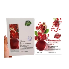 10 Miếng Mặt Nạ Lựu Đỏ Tạo Độ Đàn Hồi & Làm Trắng Pomegranate Essence 25ml