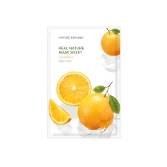 Mặt Nạ Giấy Real Nature Orange Mask Sheet 23ml