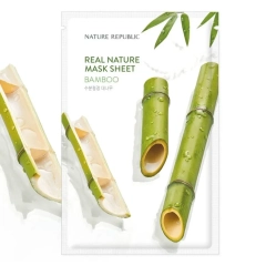 Mặt Nạ Giấy Real Nature Bamboo Mask Sheet 23ml