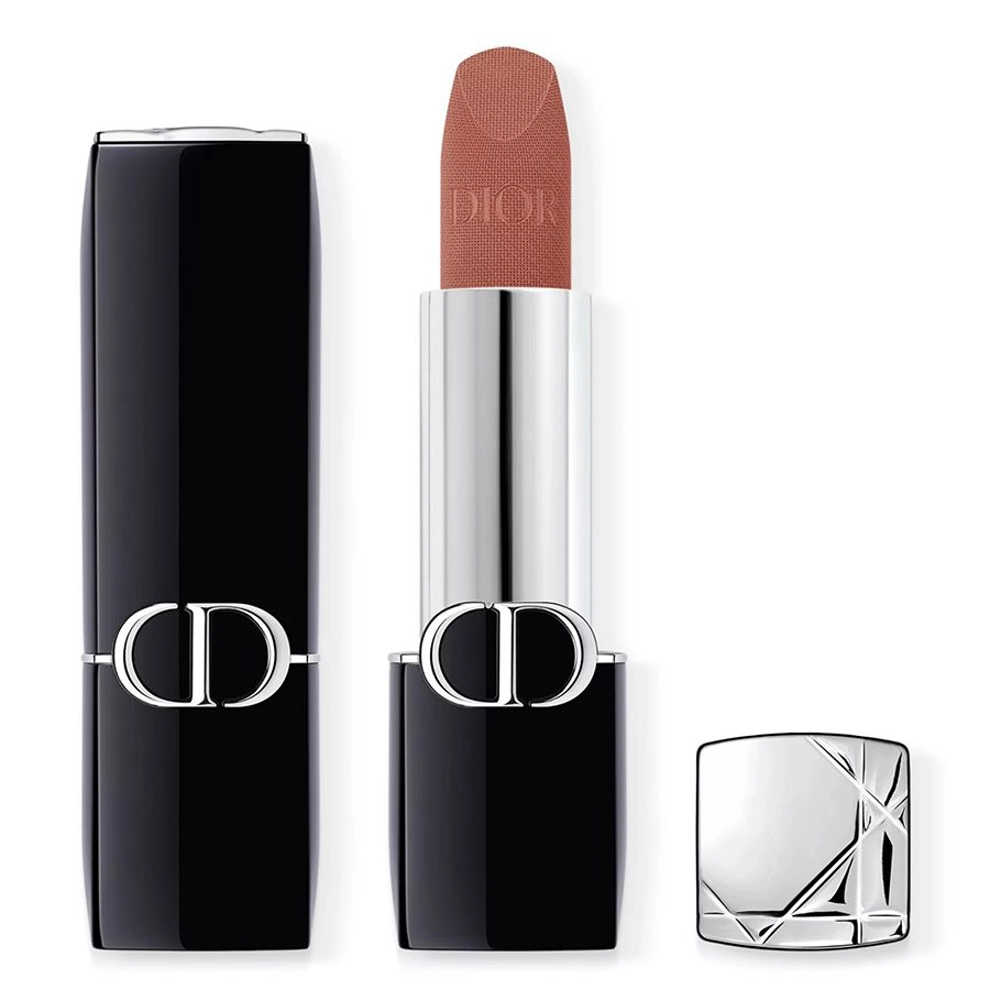 Son Thỏi Dior Velvet Finish Nắp Nam Châm 2024 Màu 300 Nude Style Hồng Nâu Đất