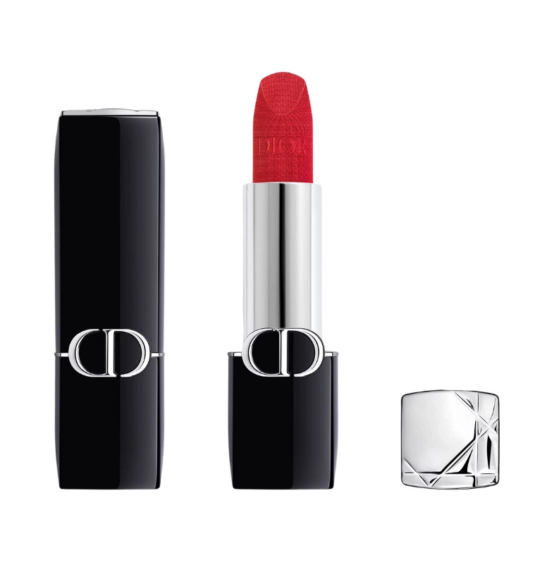 Son Thỏi Dior Velvet Finish Nắp Nam Châm 2024 Màu 764 Rouge Gipsy Đỏ Hồng