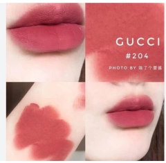 Son Gucci Rouge À Lèvres Mat Matte Lipstick 204 Peggy Taupe - Hồng Đất 3.5g