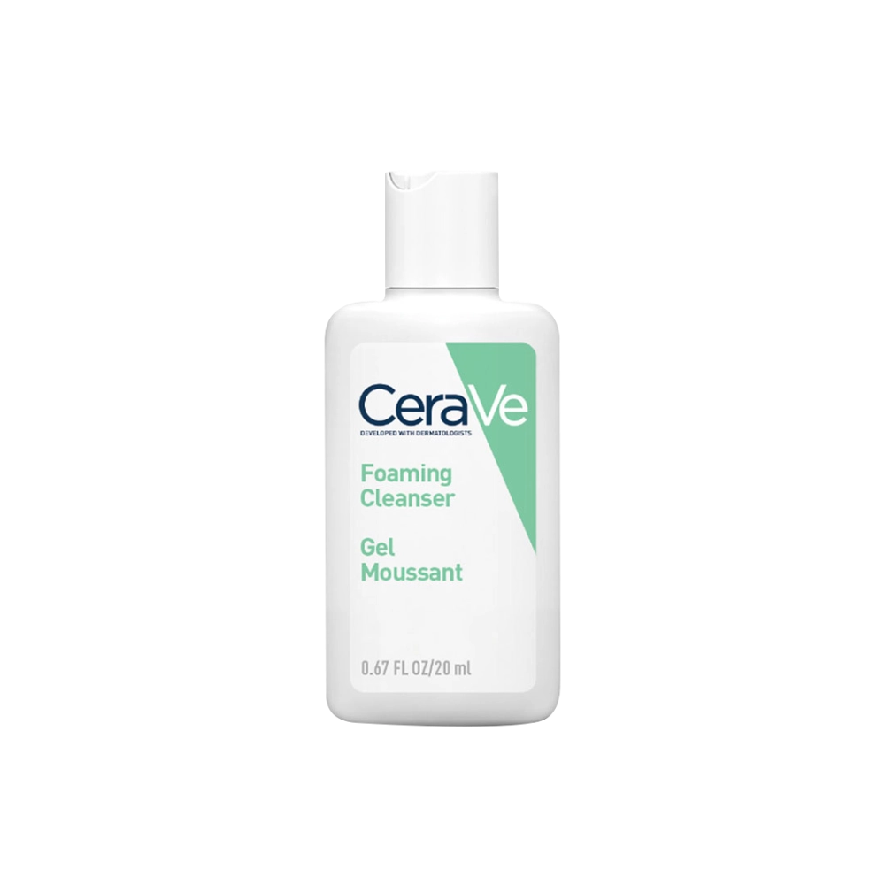 Sửa rửa mặt CeraVe Sạch Sâu Cho Da Thường Đến Da Dầu Mini Size 20ml