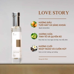 Nước Hoa Nữ Love Story No.2 Tici Perfumes 15ml