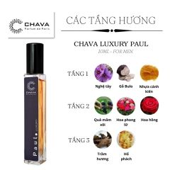 Nước Hoa Nam Mini Chava Luxury Paul 10ml Phong Cách Xịt