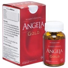 Viên Uống Sâm Angela Gold Ecogreen Làn Da Căng Sáng, Tăng Cường Sinh Lý Nữ Hộp 60 Viên ( Mua 2 Chai 60 Viên Tặng 1 Chai 15 Viên)