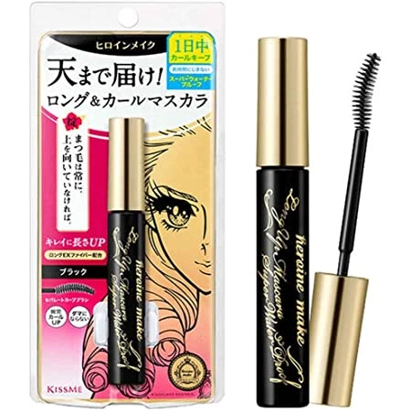 Mascara Kissme Nâng Cong Và Dài Mi Màu Đen 6g