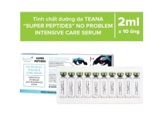 Tinh Chất Teana Super Peptides No Problem Intensive Care Giảm Sưng, Đẩy & Gom Cồi Mụn, Giảm Tiết Dầu - 10 Ống 20ml