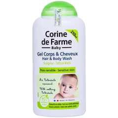 Gei Gội Và Tắm Cho Bé Corine De Farme Hair And Body Wash 250Ml