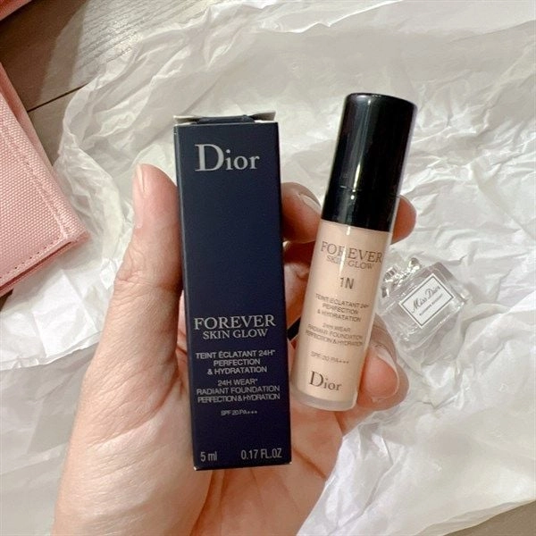 [Mini 5ml] Kem Nền Dior Forever Skin Glow 1N Neutral