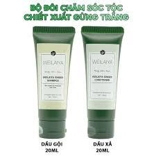 [Minisize] Set Dầu Gội Xả Weilaiya Gừng Trắng 20ml
