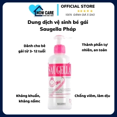 Dung Dịch Vệ Sinh Cho Bé Gái Saugella 200Ml (Nội Địa Pháp)