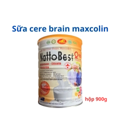 Sữa Hạt Bổ Não Cere Brain Natto Best Q10 Tăng Cường Trí Nhớ Hộp 900G