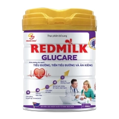 Sữa Dinh Dưỡng Redmilk Glucare Hỗ Trợ Tiểu Đường, Ăn Kiêng 900G