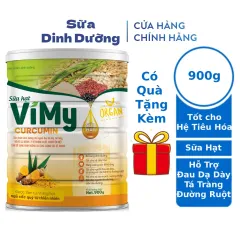 Sữa Hạt Nghệ Vimy Curcumin, Sữa Nghệ Dành Cho Người Bị Đau Dạ Dày, Hệ Tiêu Hóa Kém 900G