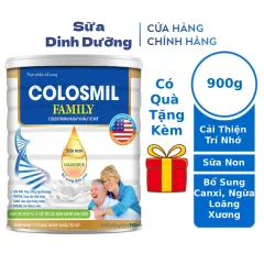 Sữa Non Colosmil Family Bổ Sung Canxi Giúp Cải Thiện Trí Nhớ, Tăng Cường Hệ Miễn Dịch 900G