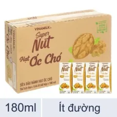 Thùng 48 Hộp Sữa Vinamilk Óc Chó (48 Hộp X 180Ml)